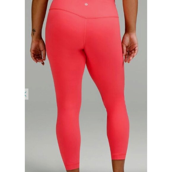 NWT Lululemon Align HR Pant 25” Raspberry Pink Leggings Yoga Women's Size 14 - Picture 3 of 15